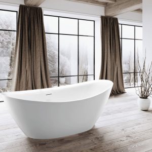 Ванна акриловая Vincea VBT-203 180х87 Белый глянцевый