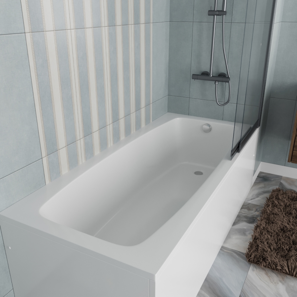 Ванна акриловая Vincea VBT-2S 180х180 с ножками Белый глянцевый — изображение 2