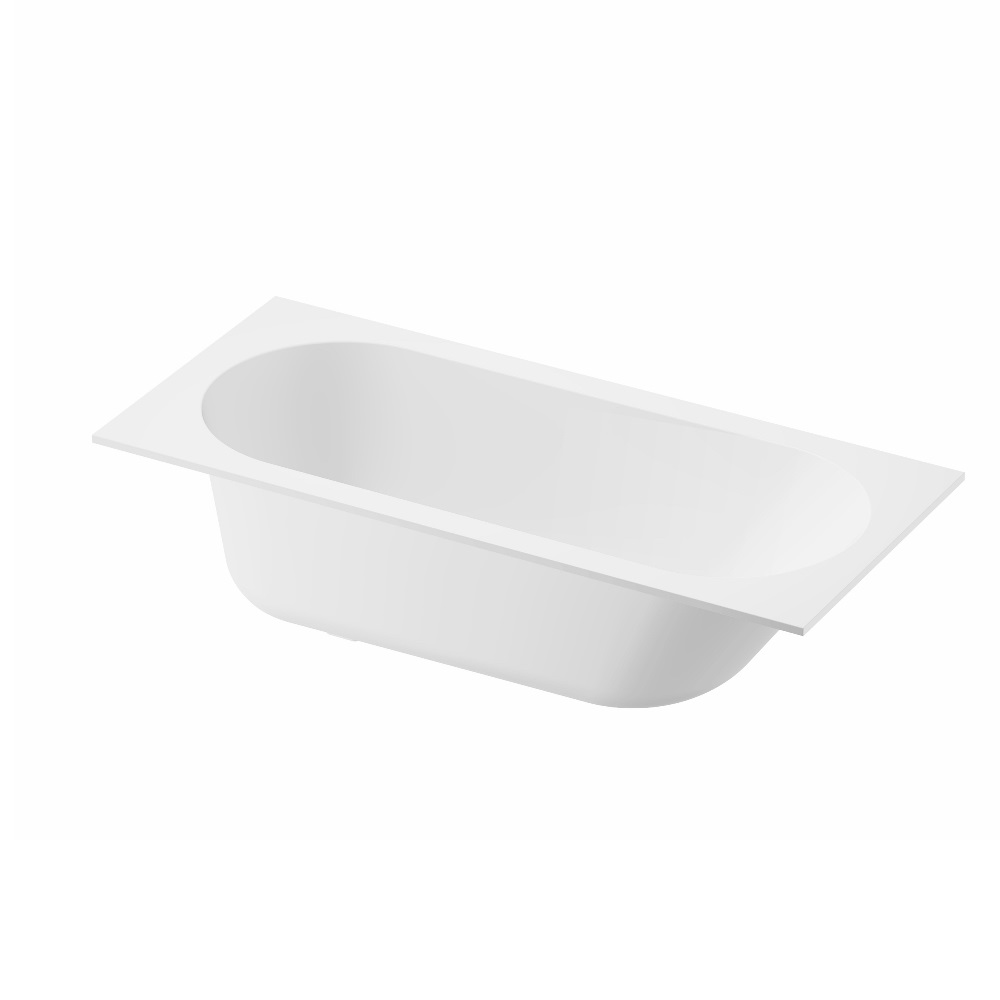 Ванна из искусственного камня Vincea Solid Surface 180х80 Белый матовый — изображение 2