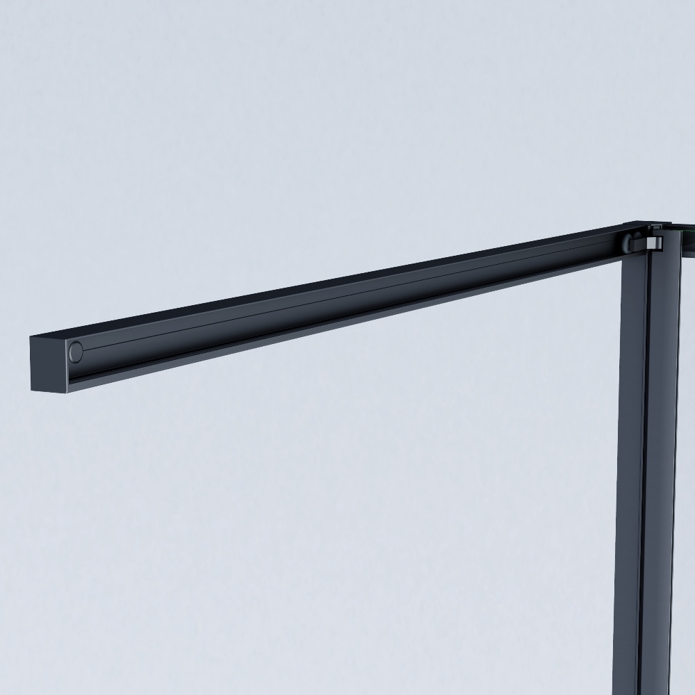 Душевая дверь Vincea Alpha 100 Черный / Прозрачное — изображение 2