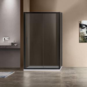 Душевой уголок Vincea Garda 120х90 Черный / Тонированное