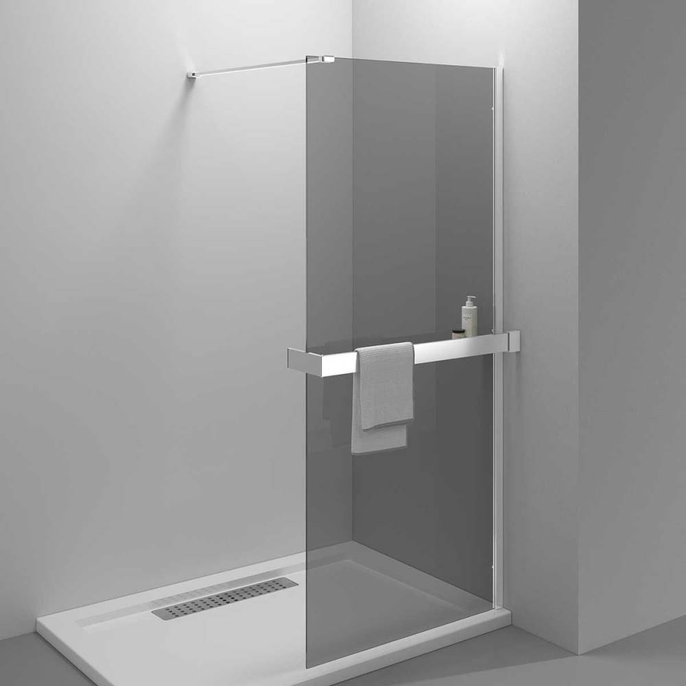 Душевая перегородка Vincea Walk-In Хром / Тонированное