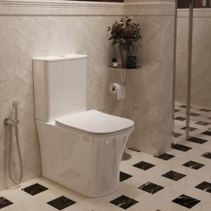 Унитаз-компакт Vincea City Tornado Белый глянцевый